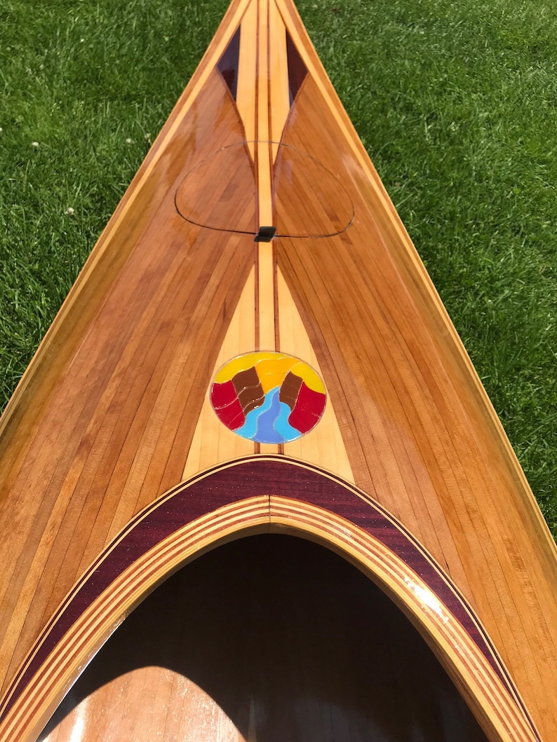 Custom 12' Cedar Strip Kayak image 2