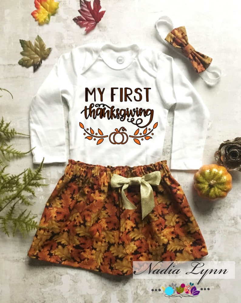 my first thanksgiving outfit girl