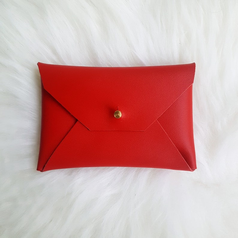 Little red envelope clutch