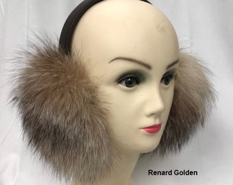 SALE 2/1, 7 kinds Fox earmuffs #Fox earmuffs#Made in Canada#Handmade