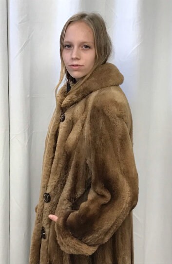 Long Mouton Coat - Etsy