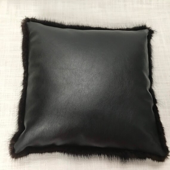 small black cushion