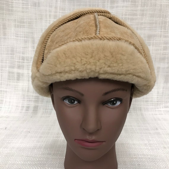 Vintage Winter Hat, Unisex Hat, Inverted Sheep Hat - Etsy display picture 1