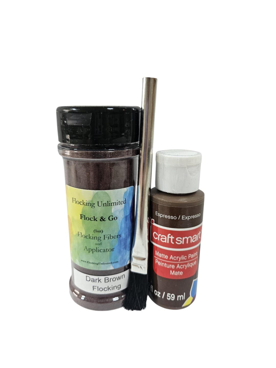 Flock & Go Flocking Kit (dark Brown) - Etsy
