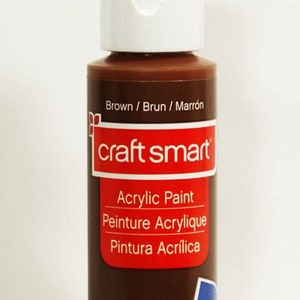 Craft Smart Acrylfarbe Braun 2 Fl.oz. Flasche