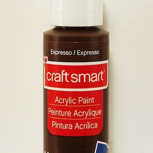 Craft Smart Acrylfarbe Espresso 2 Fl.oz. Flasche