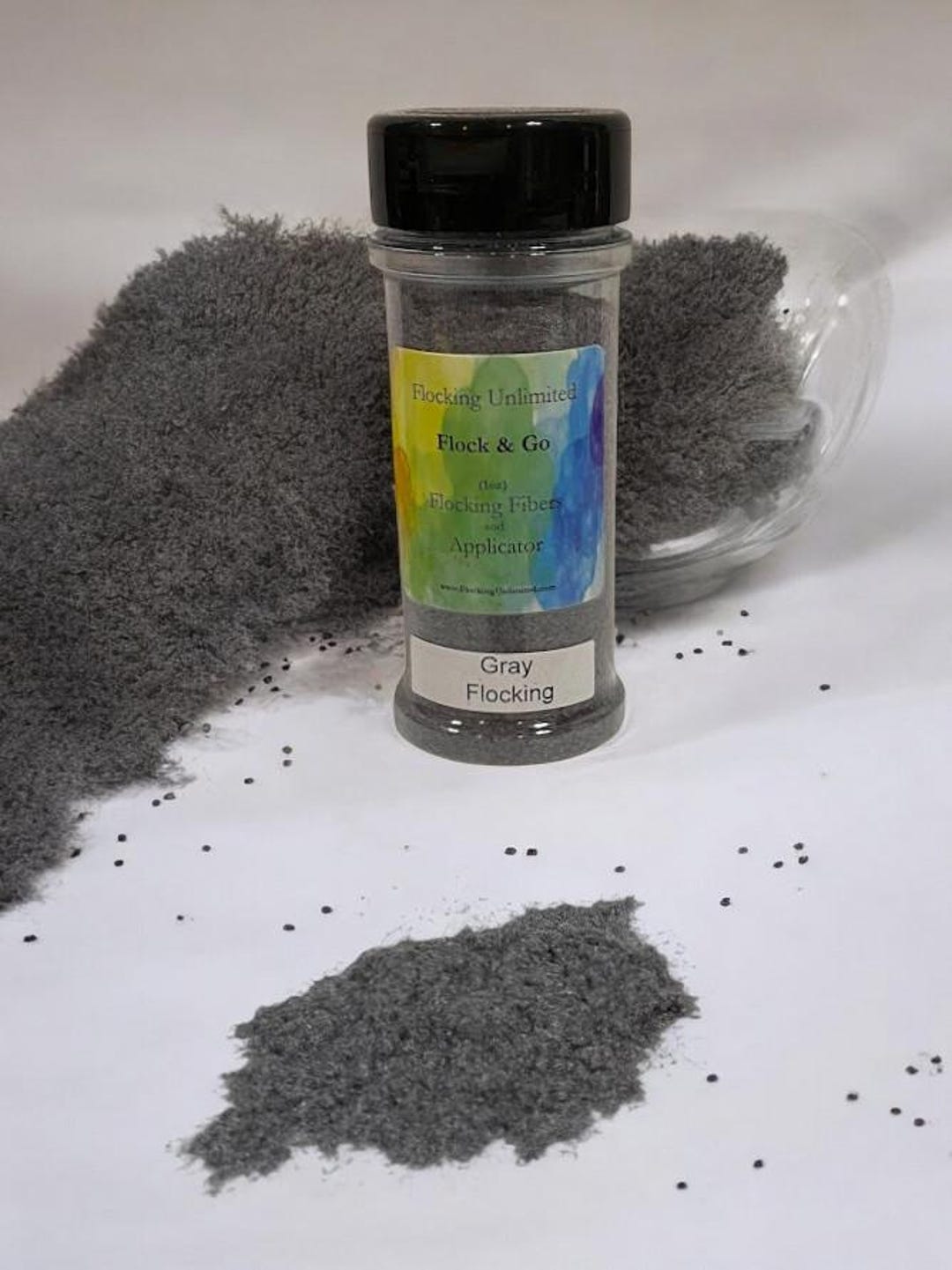 Flock & Go Flocking and Applicator (gray) - Etsy