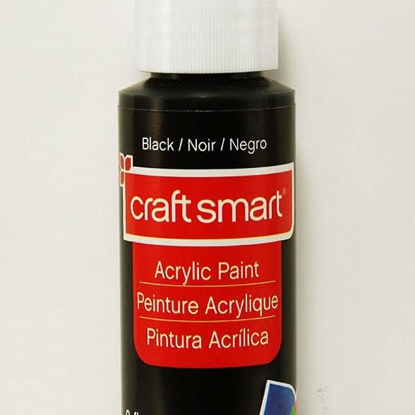 Black Acrylic Paint Etsy
