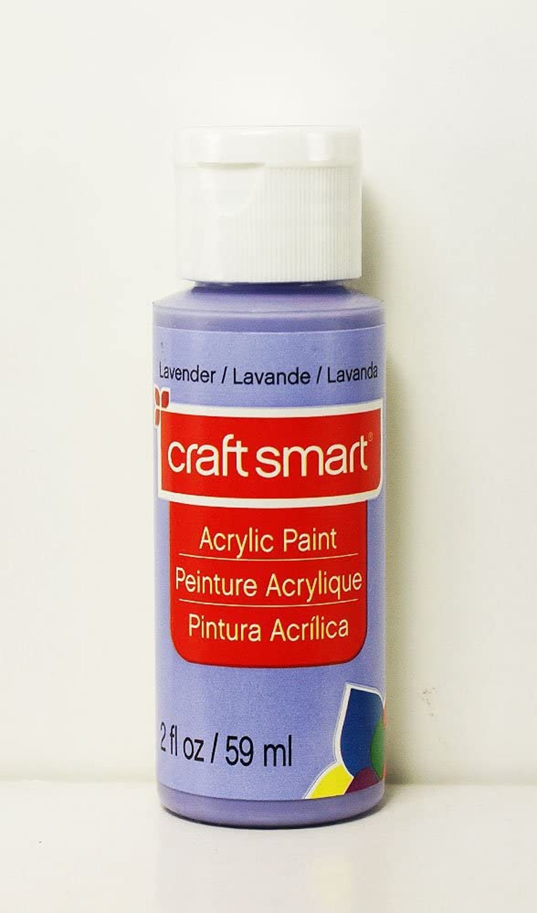 Craft Smart Acrylic Paint Lavender 2 Fl.oz. Bottle - Etsy
