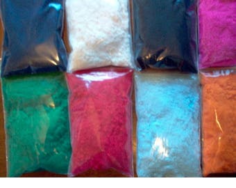 Flocking Fibers 1/2 oz Sampler Pkg - Includes 1/2oz of All 50 Colors!!!