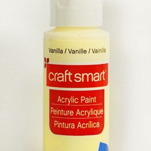 Craft Smart Acrylfarbe Vanille 2 Fl.oz. Flasche