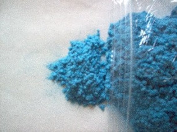 Flocking Powder 1 oz Pkg Baby Blue Rayon Flocking Fibers