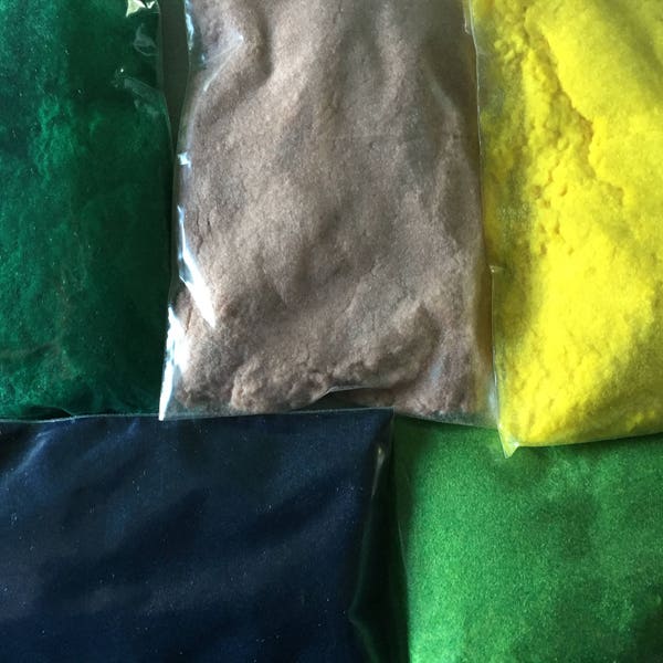 Flocking 1 oz Pkg - 50 Colors Available!!!  You Choose the Color You Want!