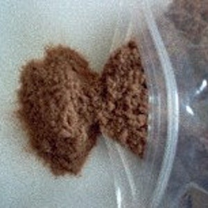 Flocking Powder 1 oz Pkg Brown Rayon Flocking Fibers