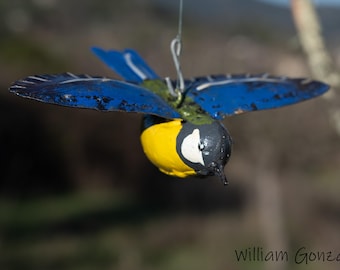 metal hanging flying swallow,  garden decoration