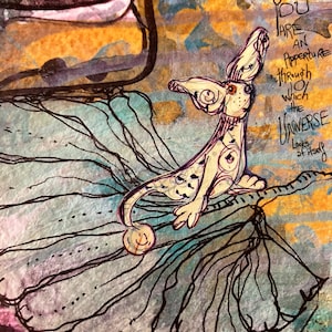 Carte postale d'art « Vous êtes »