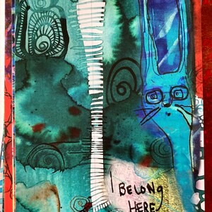 Art Postcard 'I Belong Here' image 6