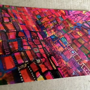 Carte postale d'art 'Klimt-ish'