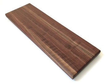 Black Walnut Charcuterie Board with built in handles