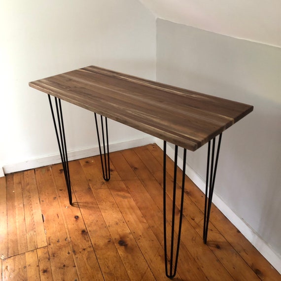 black walnut butcher block table