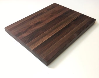 Large Black Walnut Cutting Board - All Dark Walnut