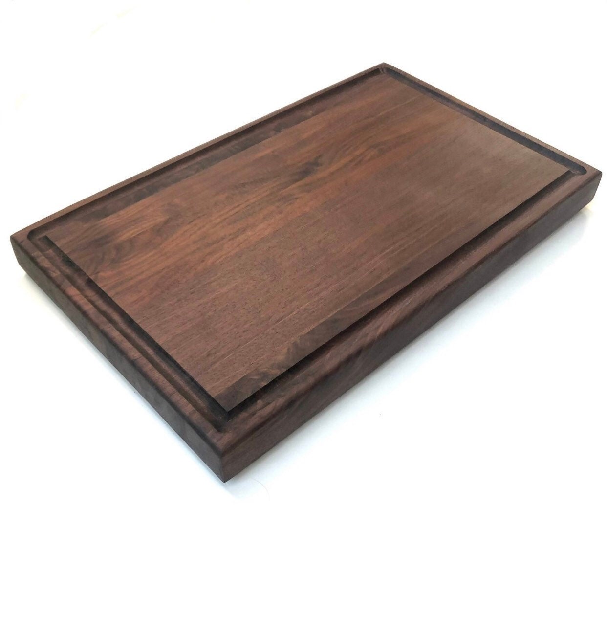 Extra Large Walnut Cutting Board, 24 x 18, With Juice Groove