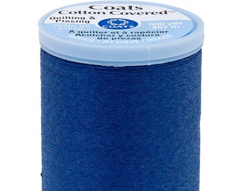 Coats /& Clark 35wt 500yds Spool Black Quilting and Piecing Thread