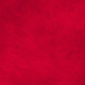 Rich Red Tonal Wide Backing Quilt Suede-look Fabric 108in High Quality Quilting Fabric