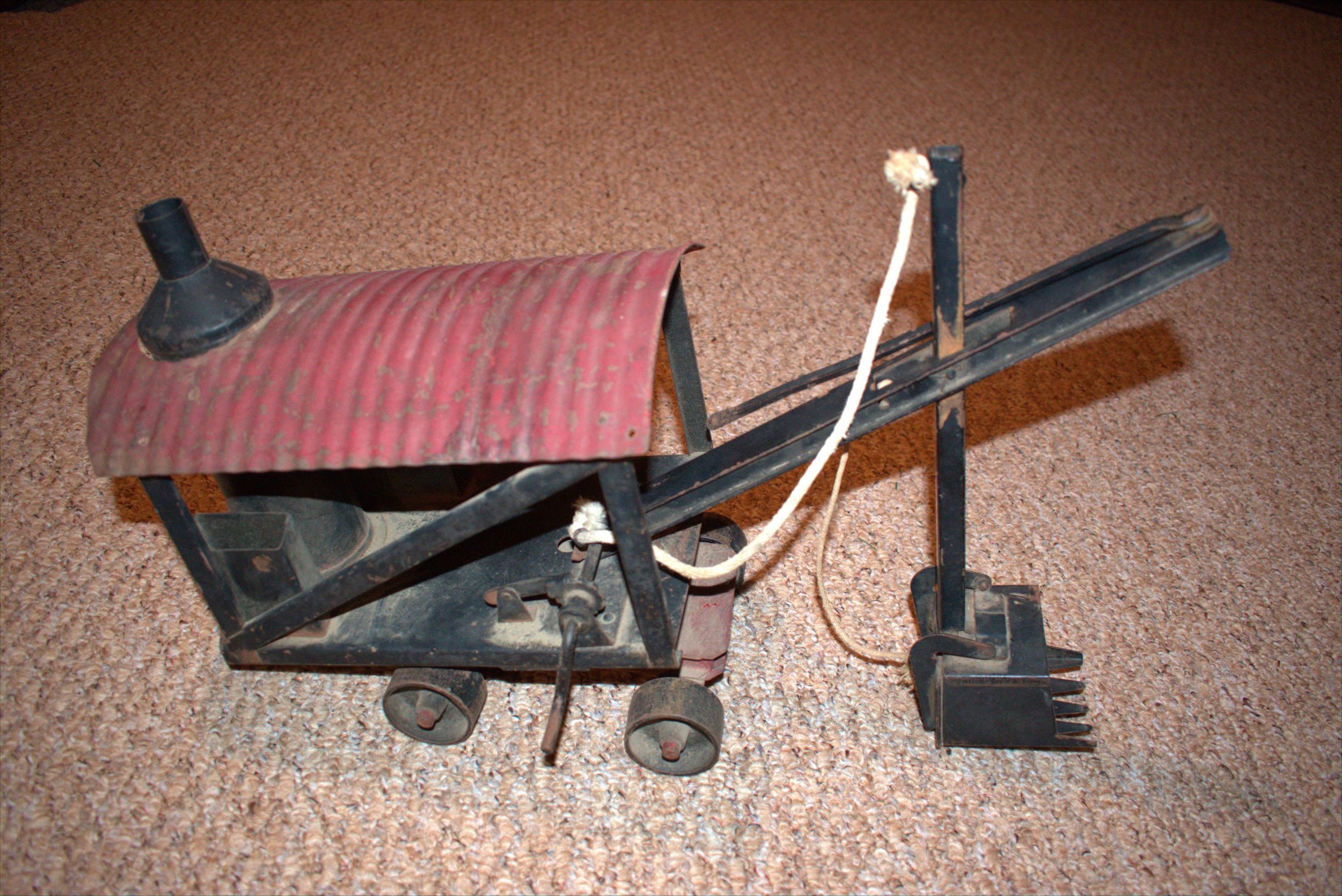 Vintage Original Buddy L Pressed Steel Steam Shovel Etsy