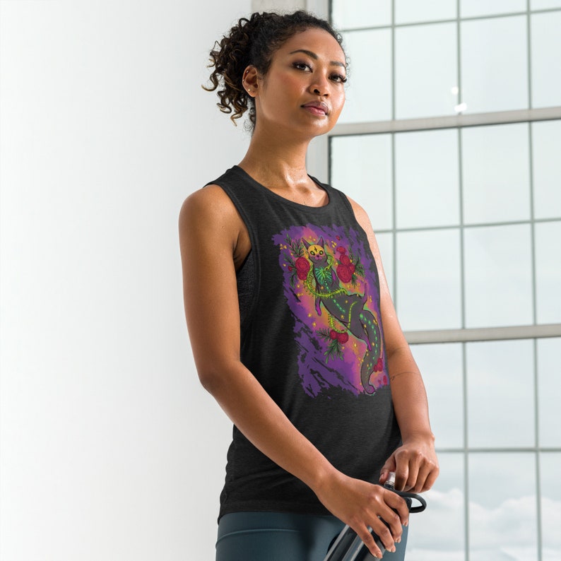 Spirit of the cat Ladies’ Muscle Tank