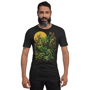 Swamp Creature T-shirt, Creature from the black lagoon shirt