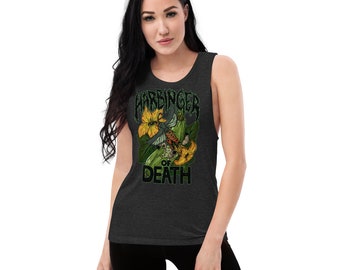 Harbinger of Death Ladies’ Muscle Tank (FRONT ONLY)