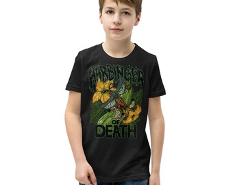 Harbinger of Death Youth Short Sleeve T-Shirt (Front only)