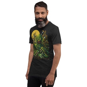 Swamp Creature T-shirt, Creature from the black lagoon shirt