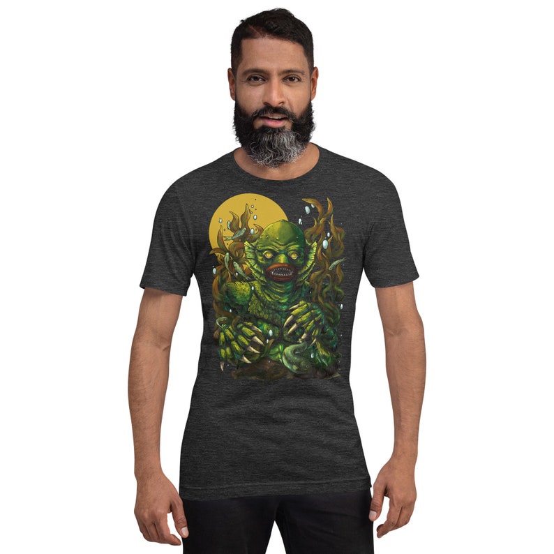 Swamp Creature T-shirt, Creature from the black lagoon shirt