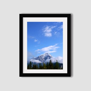 Banff Photography print // Canada photography // Mountain print // Rocky Mountains // Travel photography // Wall art // Wall decor