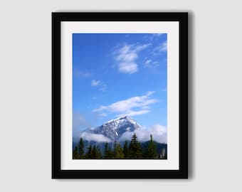 Banff Photography print // Canada photography // Mountain print // Rocky Mountains // Travel photography // Wall art // Wall decor