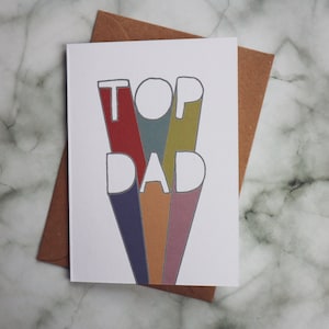 Vatertagskarte - Top Papa
