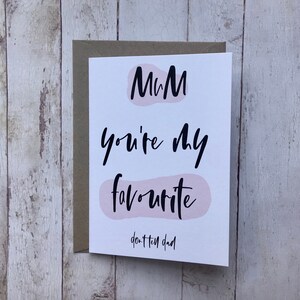 Cartão de dia das mães - Dia das mães engraçado - Obrigado mãe