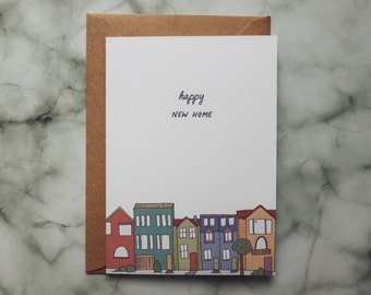 New Home card - Moving House -  First Home card