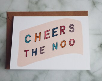 Scottish Thank You card - Cheers the noo