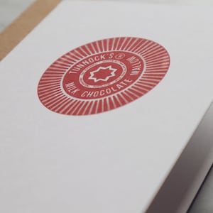 Carte Tunnock's Teacake - Carte biscuit fait main