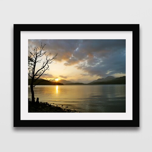 Loch Lomond Photography Print // Scotland Photography // Etsy