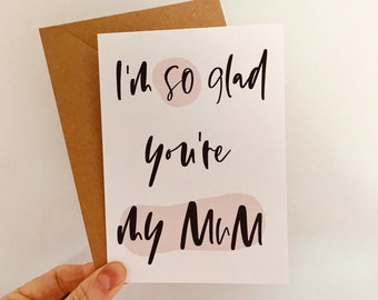 Birthday card for Mum // Funny Mum birthday card // Mum Birthday card // Mom's Birthday //