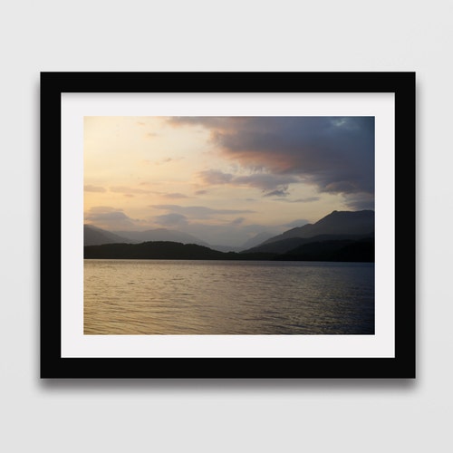 Loch Lomond Photography Print // Scotland Photography // Etsy