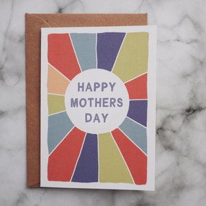Carte de fête des mères - Merci maman