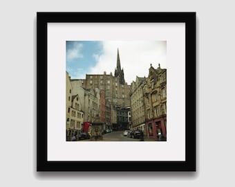 Edinburgh Photography print // Scotland photography // Scottish print // Edinburgh art // Travel photography // Wall art // Wall decor