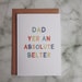 see more listings in the Mothers/Fathers day card section