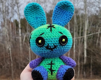 Midnight Rave Stitched Bunny