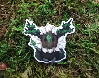 Forest Spirit 2" Glossy Vinyl Sticker